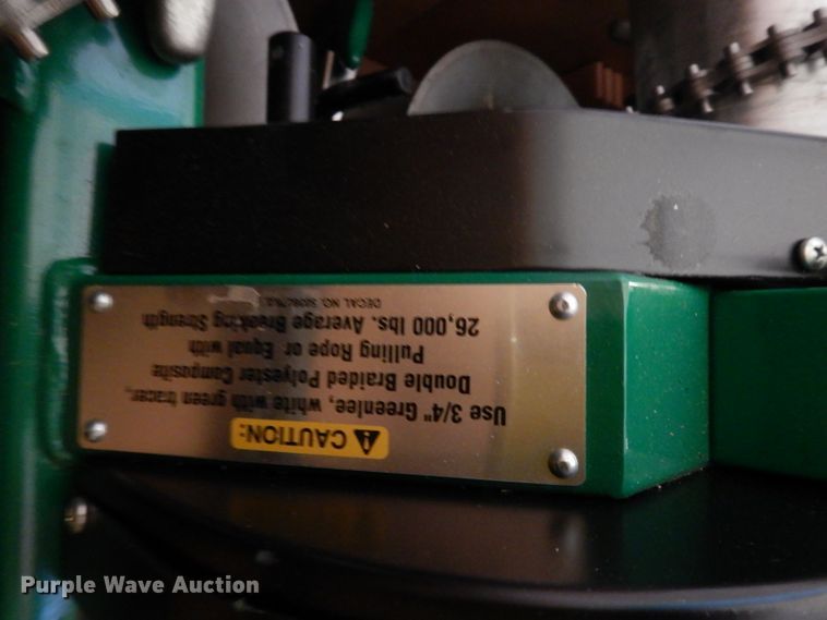 image for item FD9500 Greenlee 6000 Super Tugger cable puller