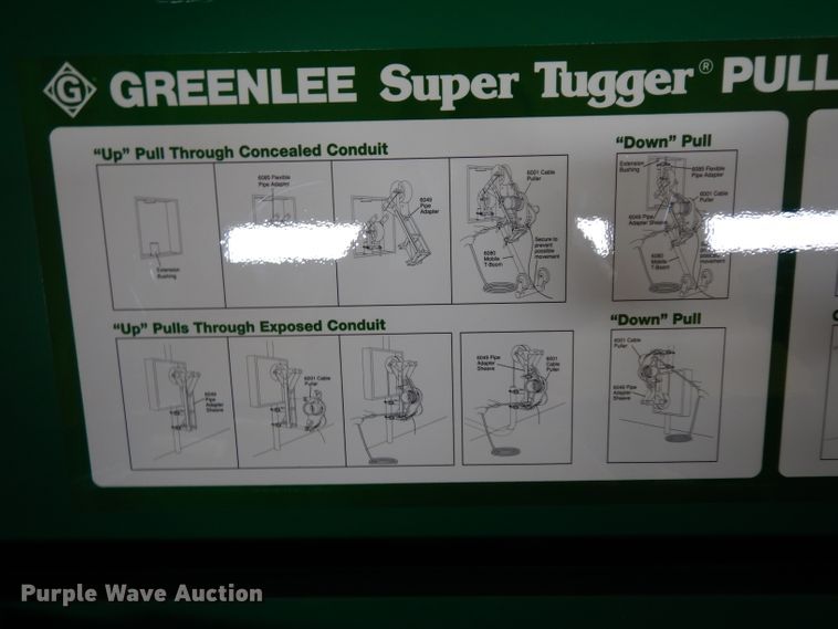 image for item FD9500 Greenlee 6000 Super Tugger cable puller
