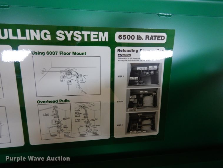 image for item FD9500 Greenlee 6000 Super Tugger cable puller