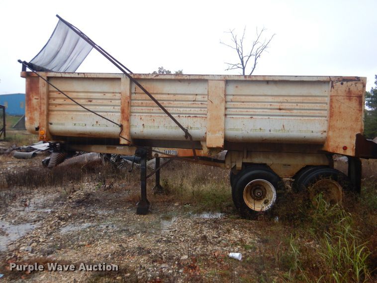 image for item FF9035 1994 Clement HSLW2326 end dump trailer