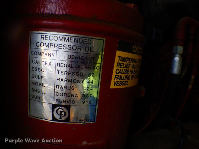 image for item FF9038 Chicago Pneumatic 185 air compressor