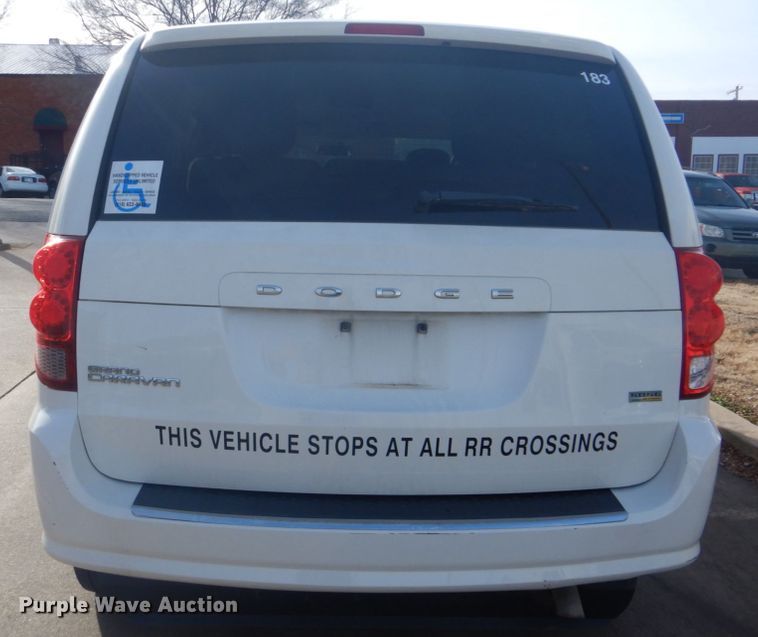 image for item FF9171 2012 Dodge Grand Caravan handicap accessible van