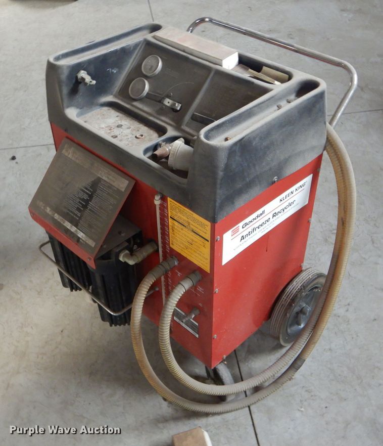 Goodall Kleen King antifreeze recycler in Waterloo, IA Item FI9746