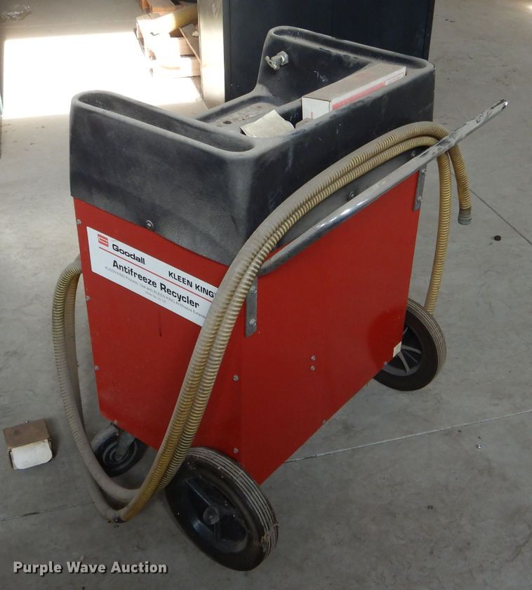Goodall Kleen King antifreeze recycler in Waterloo, IA Item FI9746