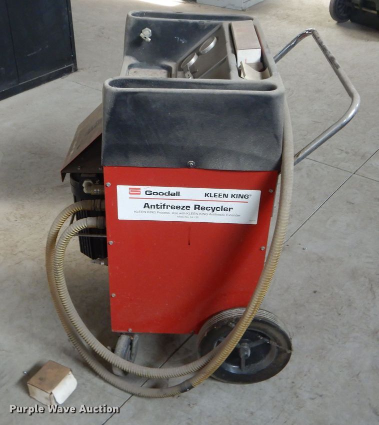 Goodall Kleen King antifreeze recycler in Waterloo, IA Item FI9746