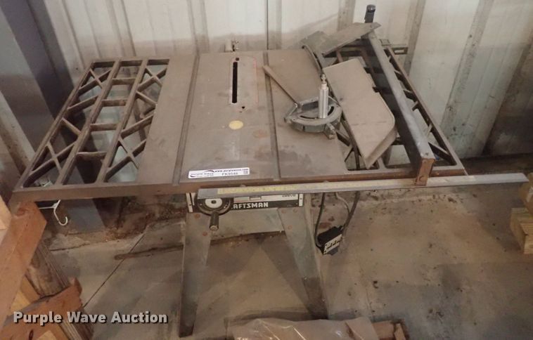 image for item FK9548 Craftsman table saw