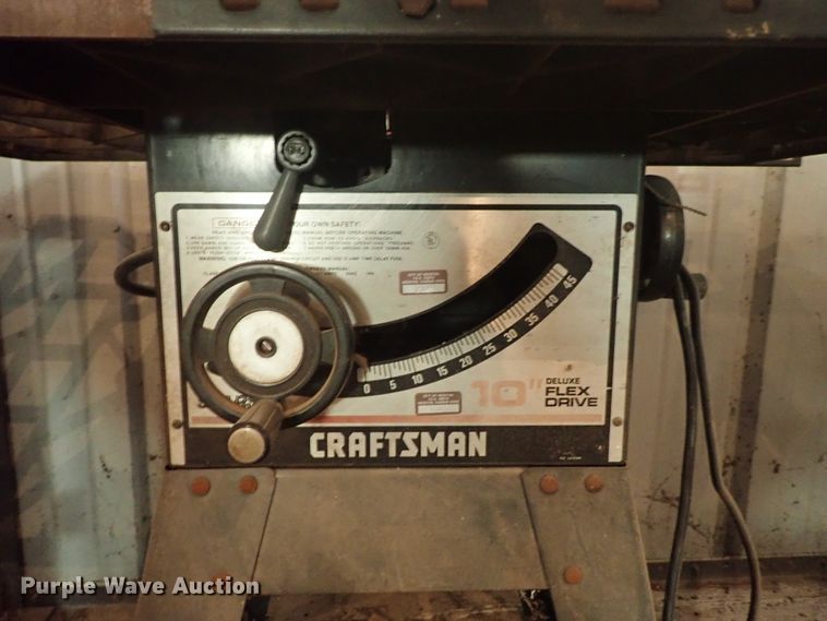 image for item FK9548 Craftsman table saw