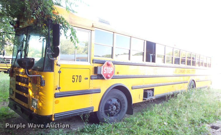 image for item FU9303 2010 Thomas Built Saf-T-Liner EF school bus