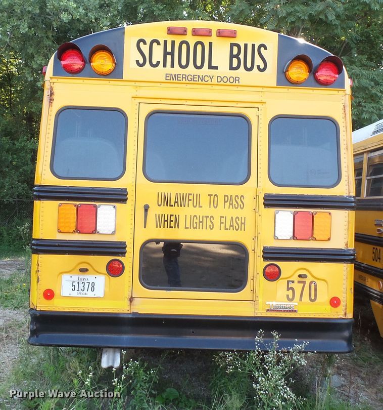 image for item FU9303 2010 Thomas Built Saf-T-Liner EF school bus