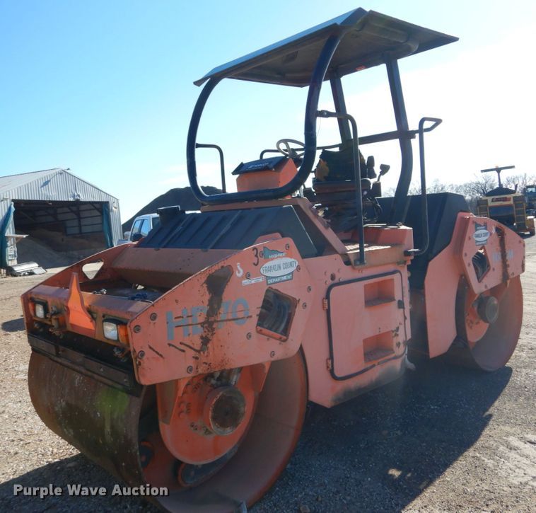 image for item GC9441 Hamm HD70 double drum vibratory roller