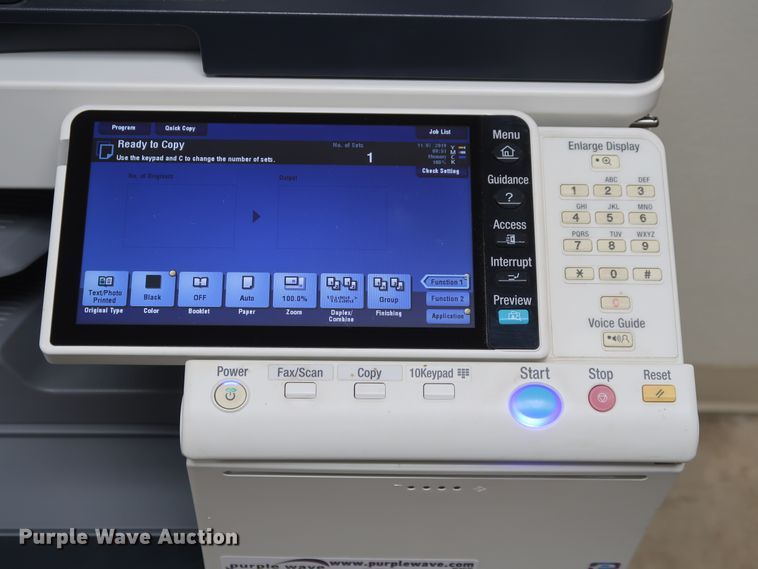 image for item GD9846 2012 Konica Minolta Bizhub C364 all-in-one copier