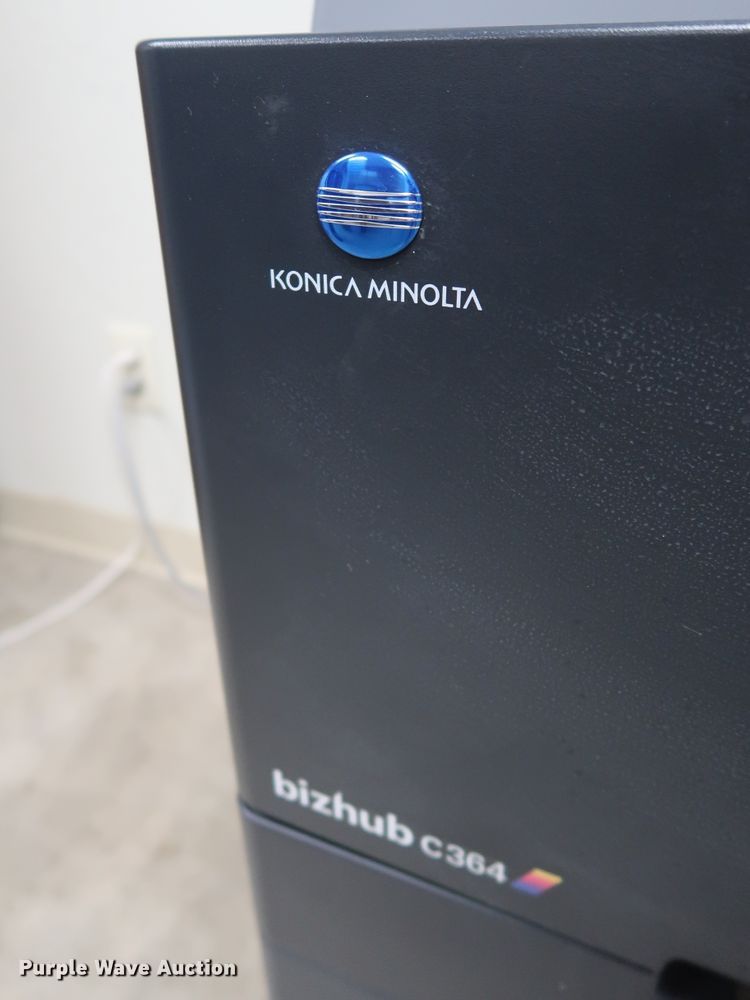 image for item GD9846 2012 Konica Minolta Bizhub C364 all-in-one copier