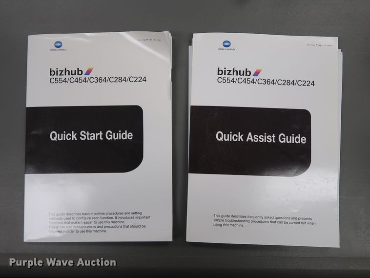 image for item GD9846 2012 Konica Minolta Bizhub C364 all-in-one copier