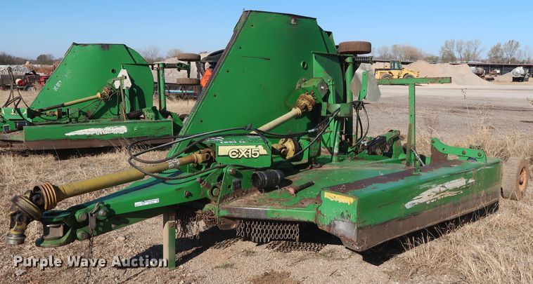 image for item GD9891 2003 John Deere CX15 rotary mower