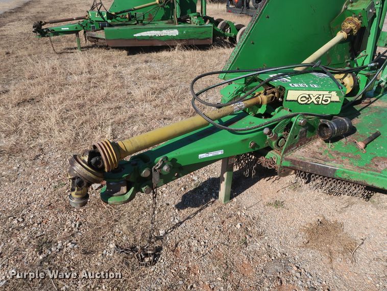 image for item GD9891 2003 John Deere CX15 rotary mower