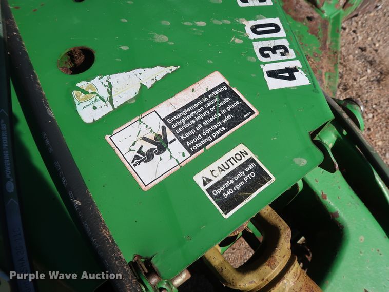 image for item GD9891 2003 John Deere CX15 rotary mower