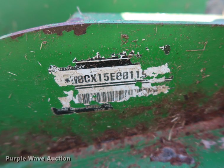 image for item GD9891 2003 John Deere CX15 rotary mower