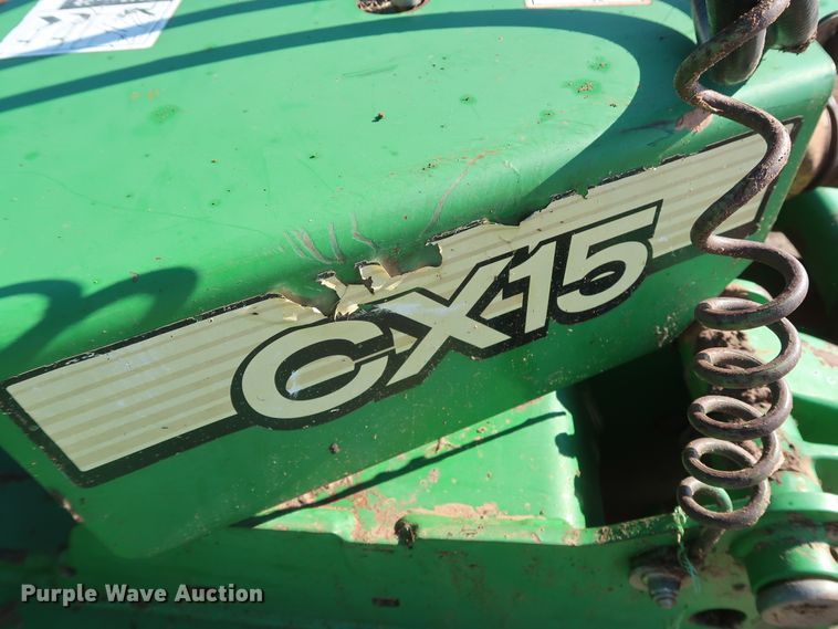 image for item GD9892 2003 John Deere CX15 rotary mower