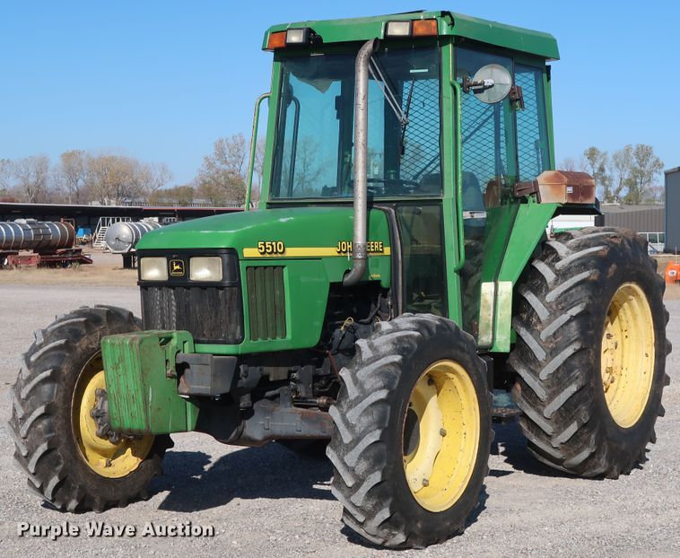 image for item GD9893 1998 John Deere 5510 MFWD tractor