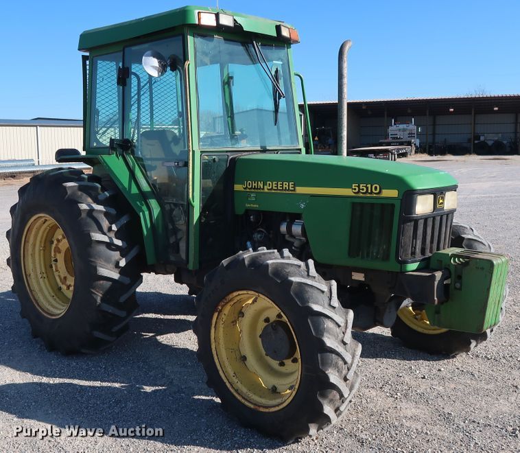 image for item GD9893 1998 John Deere 5510 MFWD tractor
