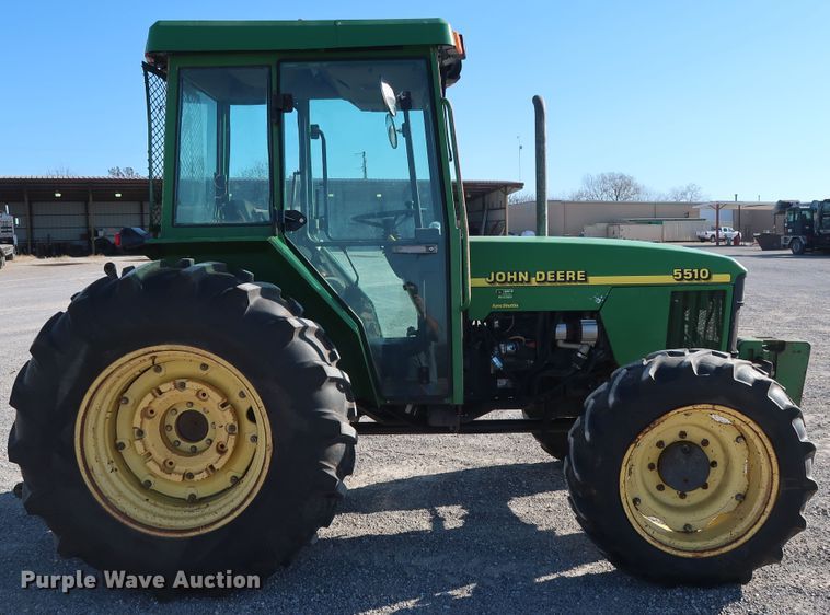 image for item GD9893 1998 John Deere 5510 MFWD tractor