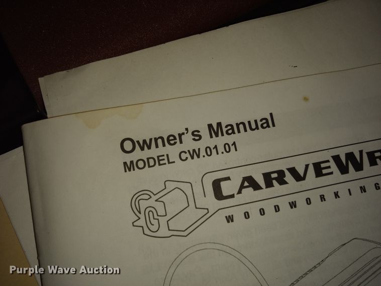 image for item GE9543 Carvewright CW0101 wood working system