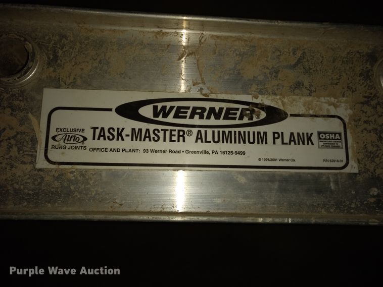image for item GE9544 Werner 2420 Task Master aluminum plank