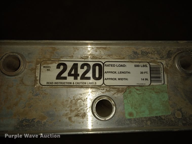 image for item GE9544 Werner 2420 Task Master aluminum plank