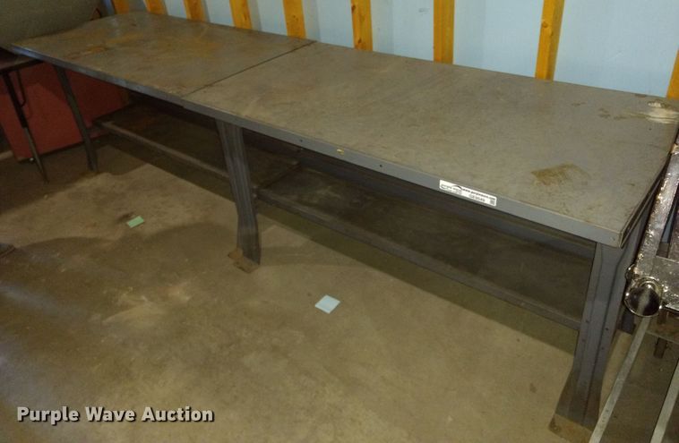 image for item GE9549 (2) metal work benches