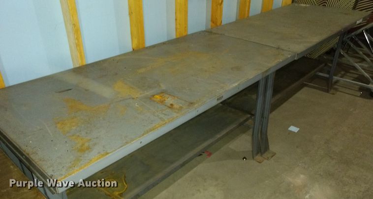 image for item GE9549 (2) metal work benches