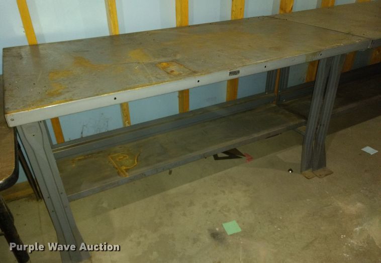 image for item GE9549 (2) metal work benches