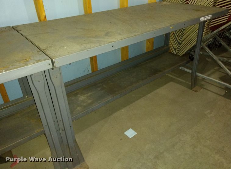 image for item GE9549 (2) metal work benches