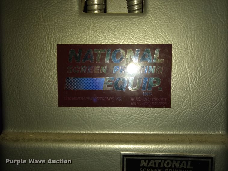 image for item GE9552 National Screen Printing HM2000 hat press