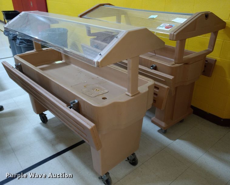image for item GE9555 (2) Cambro serving carts