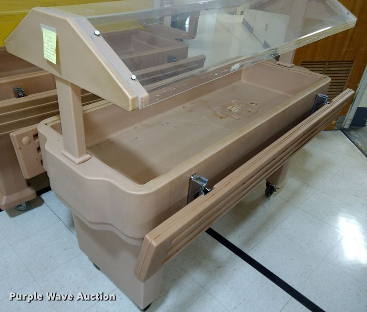 image for item GE9555 (2) Cambro serving carts