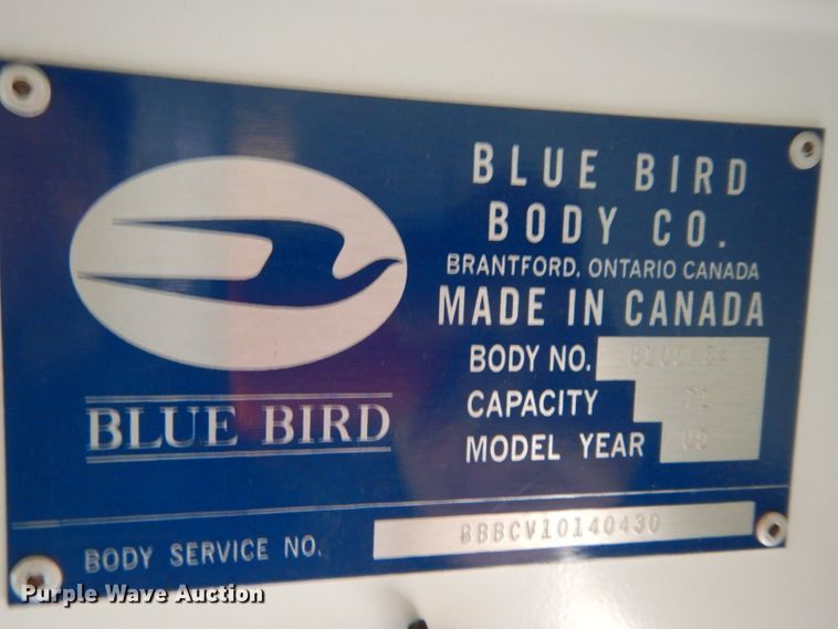 image for item GF9768 2005 Blue Bird Vision school bus