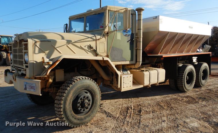 image for item GF9801 1982 Am General M923 truck cab and chassis