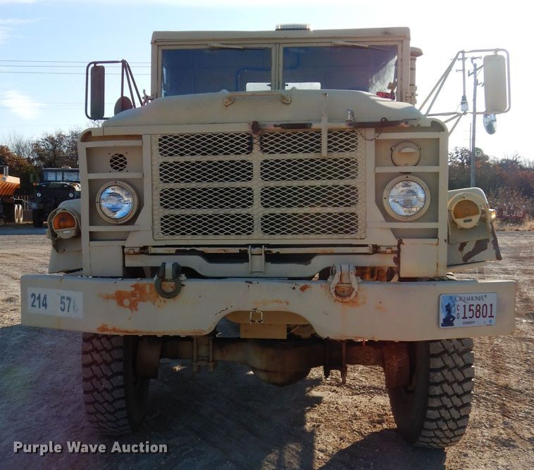 image for item GF9801 1982 Am General M923 truck cab and chassis