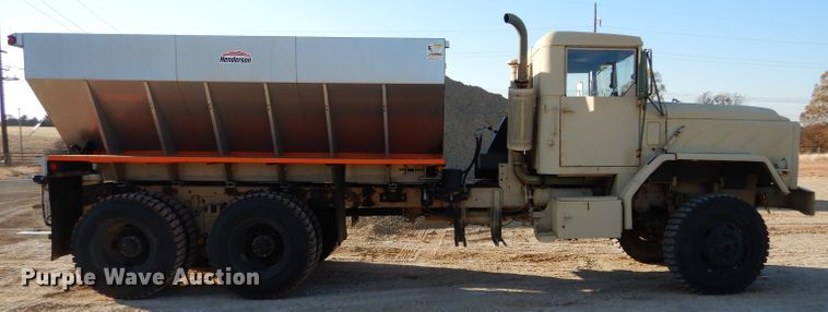 image for item GF9801 1982 Am General M923 truck cab and chassis