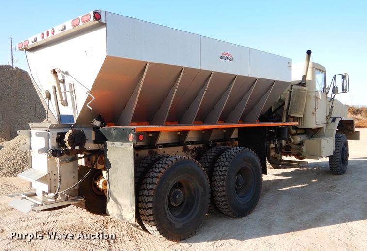 image for item GF9801 1982 Am General M923 truck cab and chassis