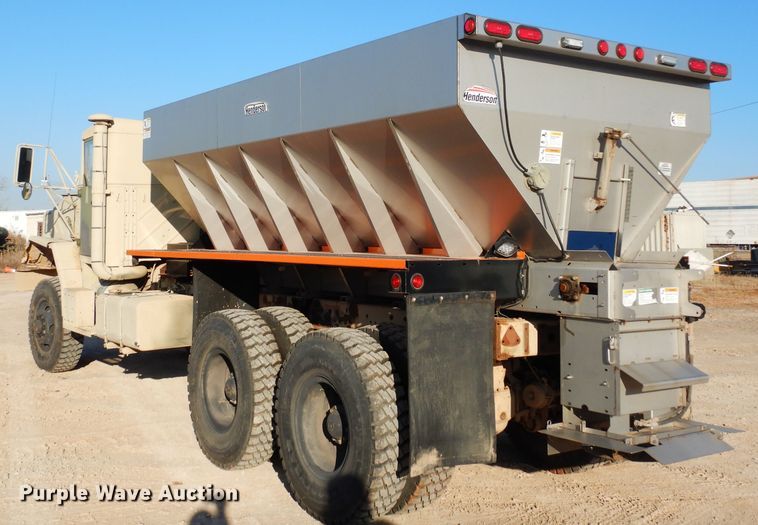 image for item GF9801 1982 Am General M923 truck cab and chassis