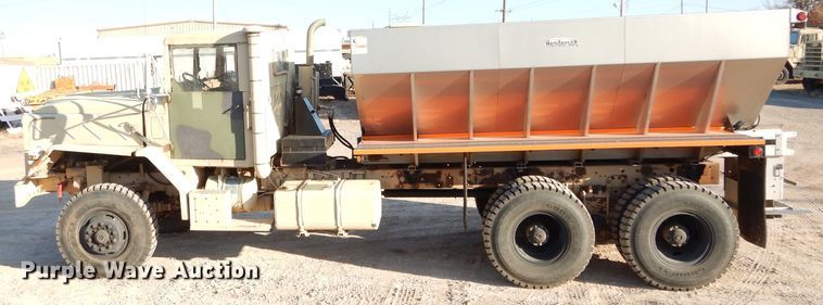 image for item GF9801 1982 Am General M923 truck cab and chassis