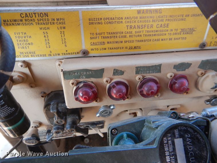 image for item GF9801 1982 Am General M923 truck cab and chassis