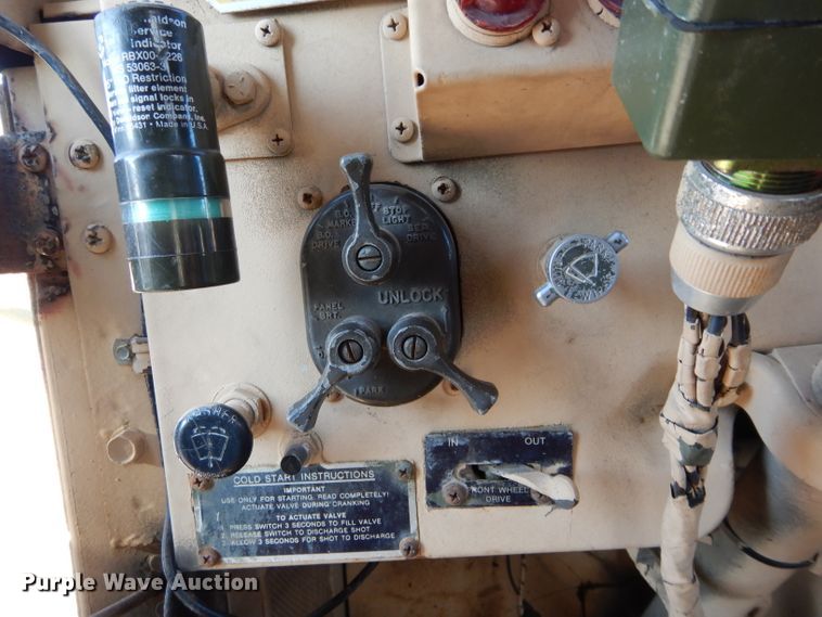 image for item GF9801 1982 Am General M923 truck cab and chassis