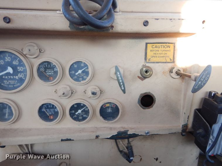 image for item GF9801 1982 Am General M923 truck cab and chassis