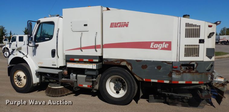 image for item GI9356 2009 Freightliner M2 street sweeper truck