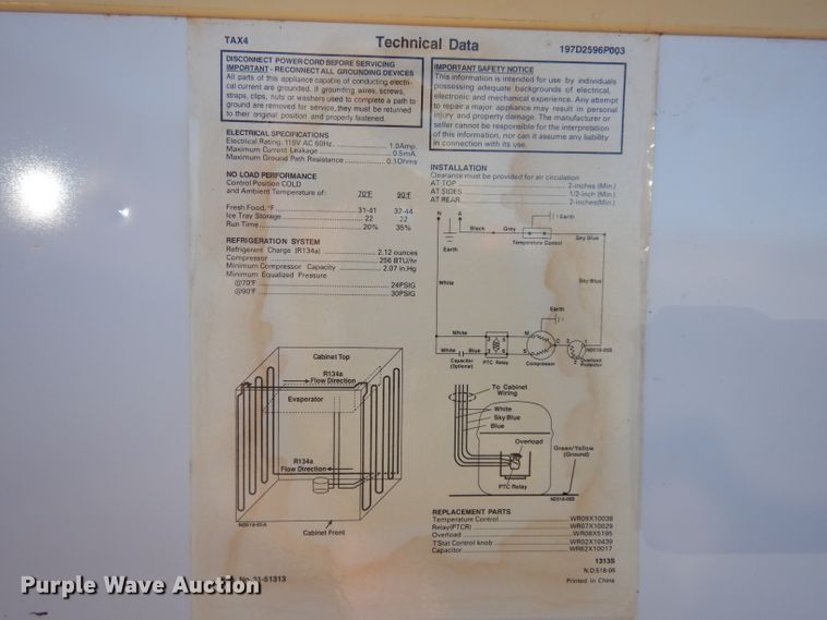 image for item GJ9138 Mini refrigerator