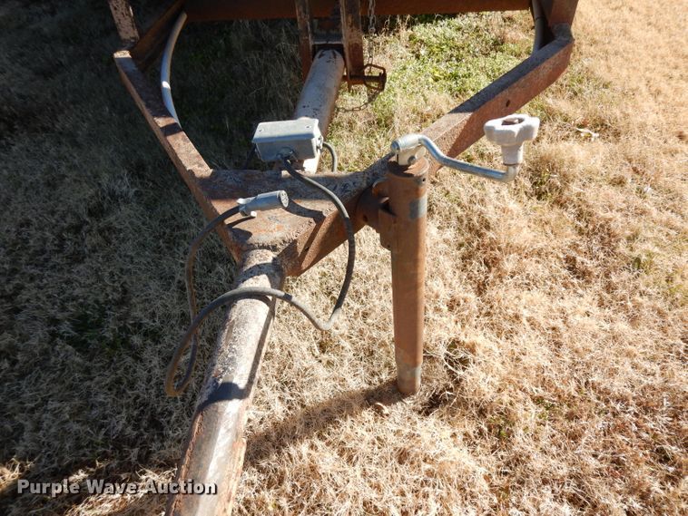 image for item GJ9144 Shop built tilt deck utility trailer