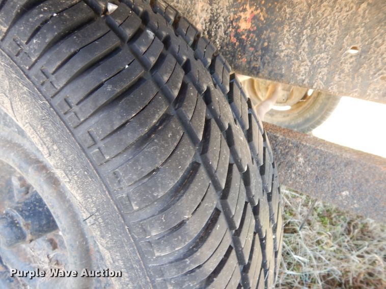 image for item GJ9144 Shop built tilt deck utility trailer