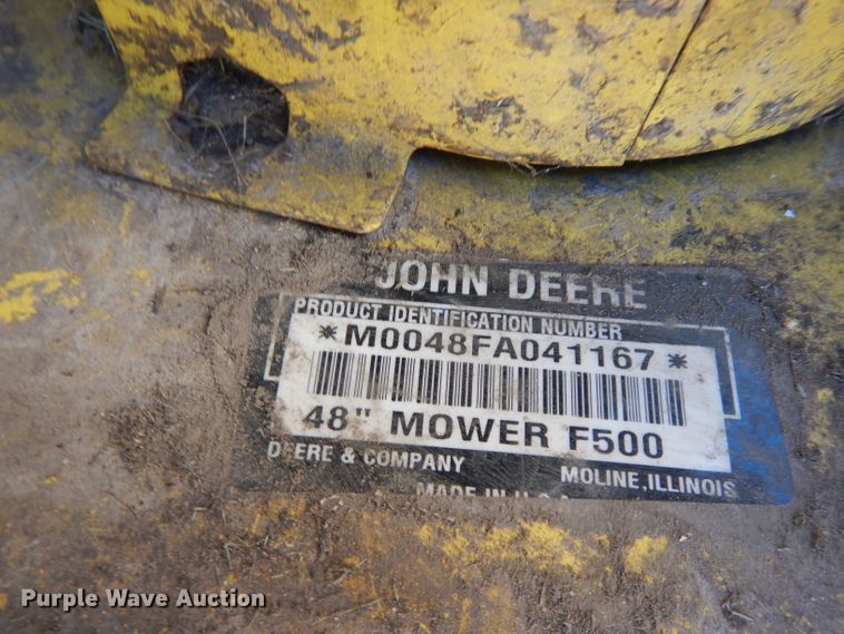 image for item GJ9145 John Deere F525 ZTR lawn mower